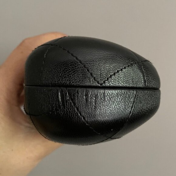 Chanel Black Quilted Eyeglasses Sunglasses Hard Case - made in Italy ๐ฎ๐น - Picture 4 of 10